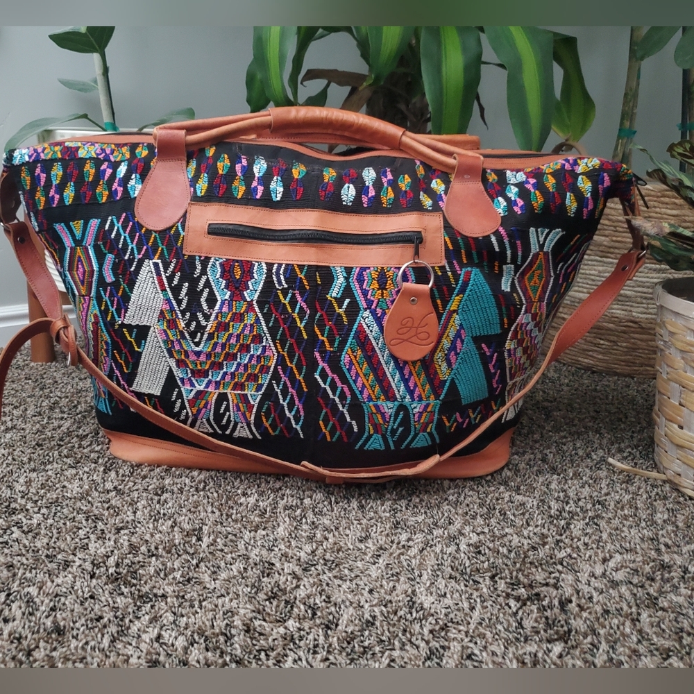 Humble Hilo Extra Large Weekender Huipil Bag